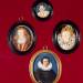 Collection of miniatures: Francis Drake; Elizabeth I; Isaac Oliver; Elizabeth, Queen of Bohemia